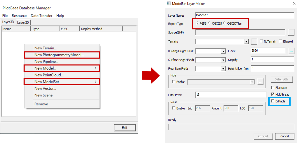 I3S3DTilesLayerFileConversion